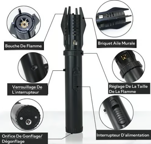 Briquet AutoDéfense™ Multi Usages