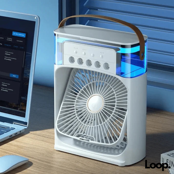 mini-climatiseur avec ventilateur d'air multifonction intégré