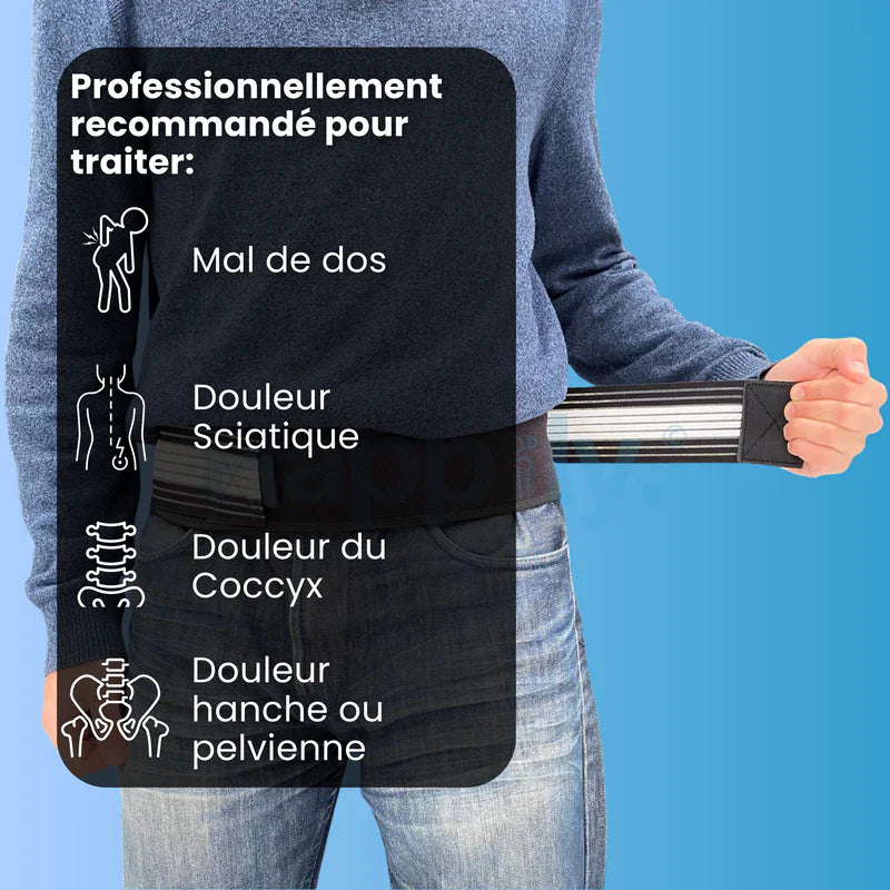 Ceinture sciatique pour soulager définitivement les douleurs de dos