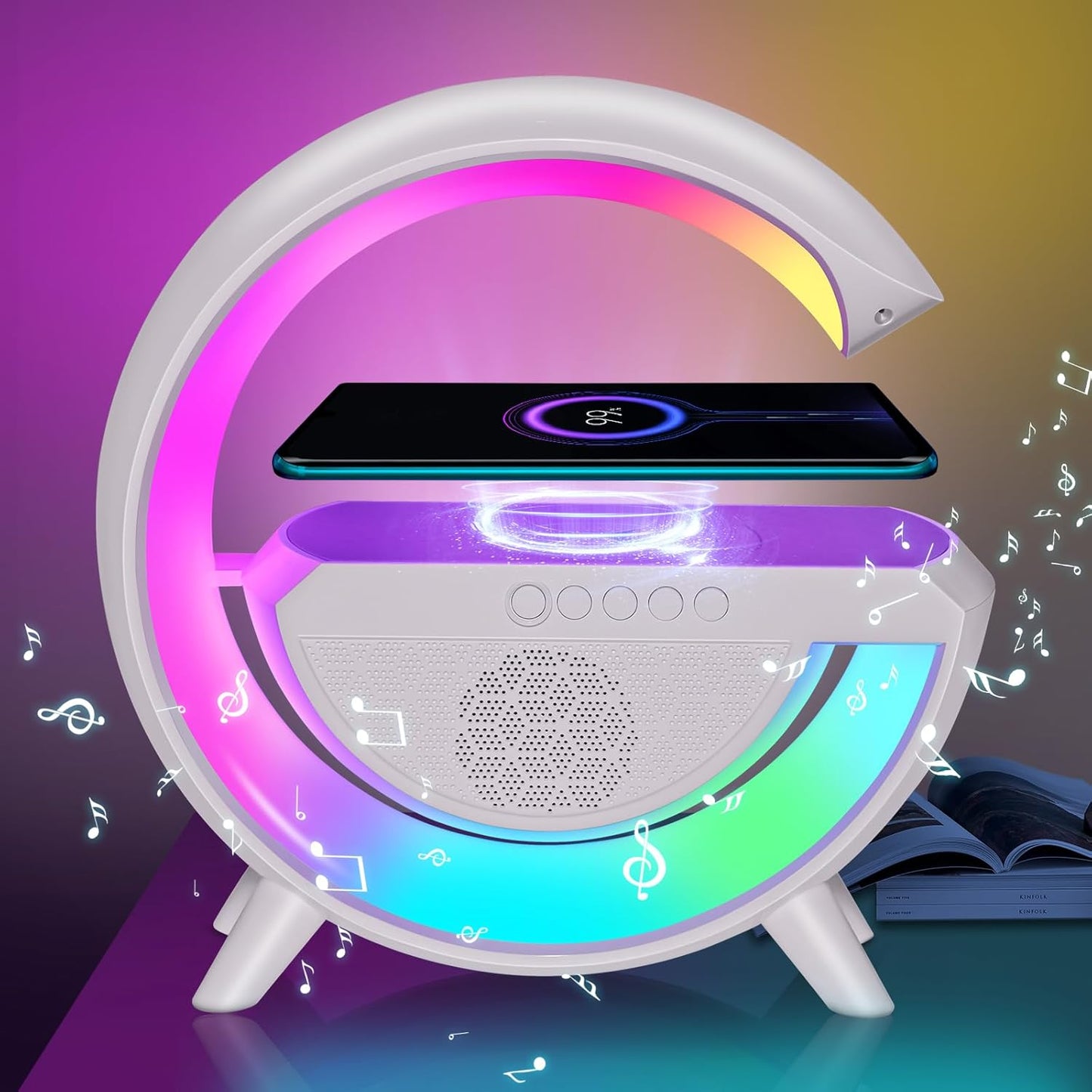 Enceinte intelligente  multifonction 4 en 1  🔥Dernier jour 49% de réduction🔥Haut-parleur Bluetooth