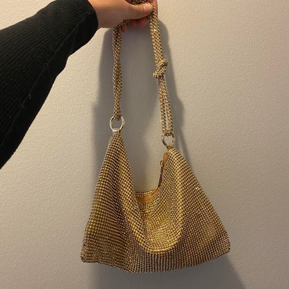 Sac à main de luxe en cristal